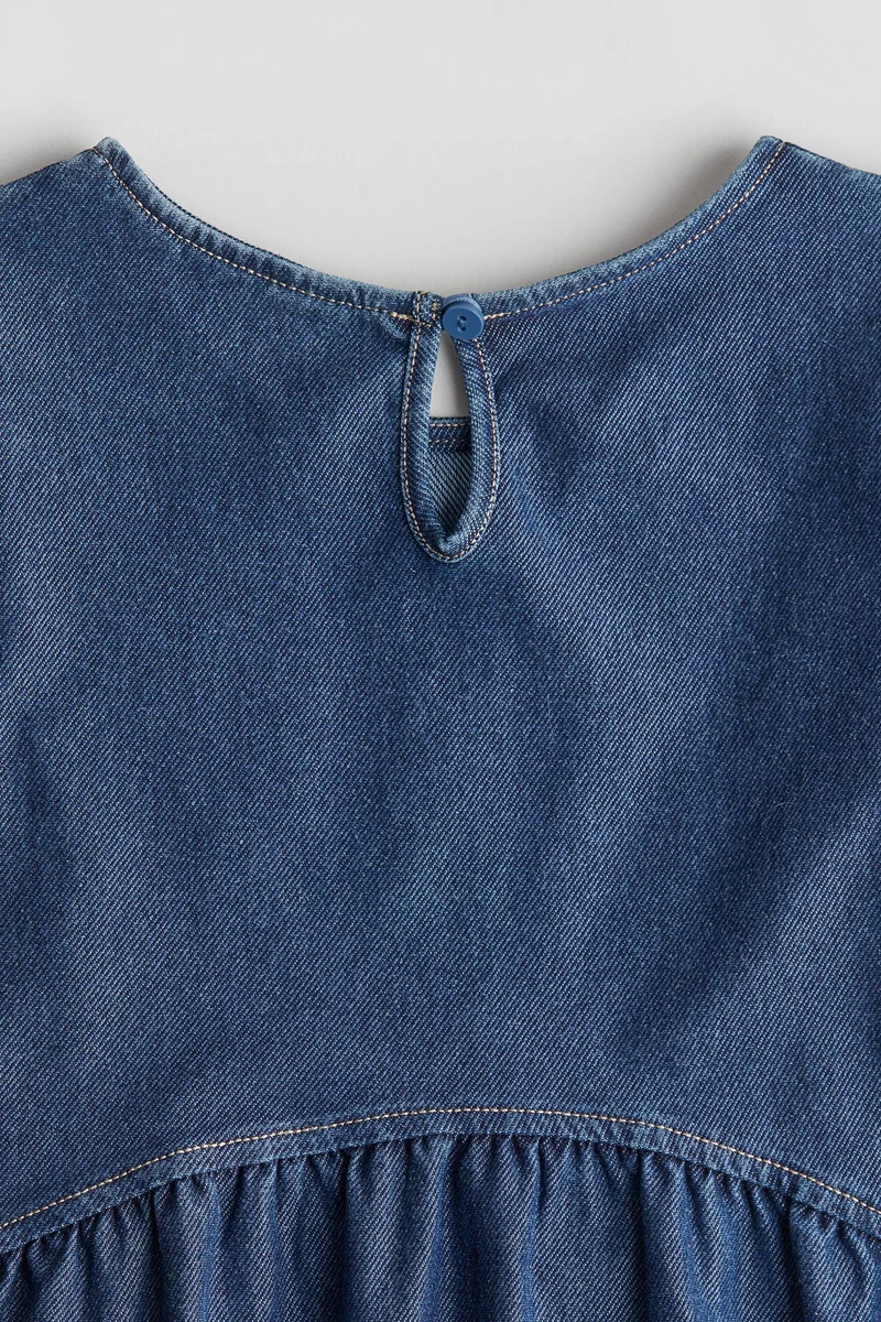 H&M Denim-Look Jersey Dress