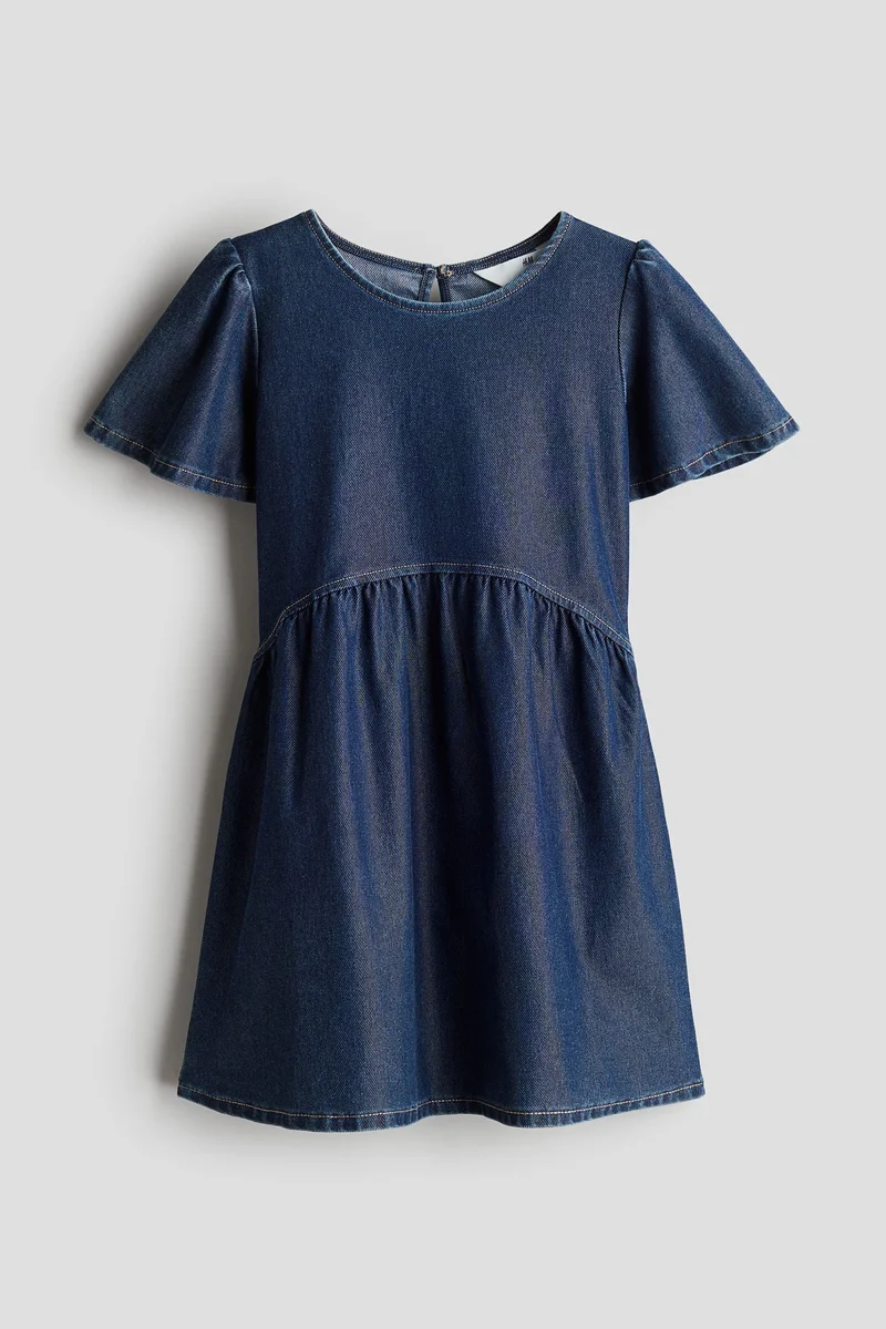 H&M Denim-Look Jersey Dress