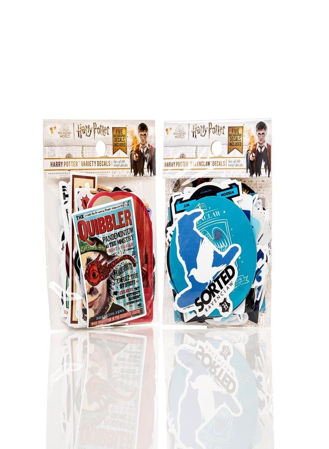 Conquest Journals Harry Potter Ravenclaw Vinyl Stickers, Unique Stickers Including Holograms, Waterproof and UV Resistant, Great for All Your Gadgets, Potterfy All The Things (120 Pack Variety Bundle) - Image 2