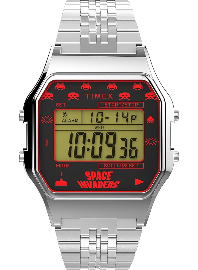 TIMEX X Space Invaders T80 34Mm Watch - Image 1