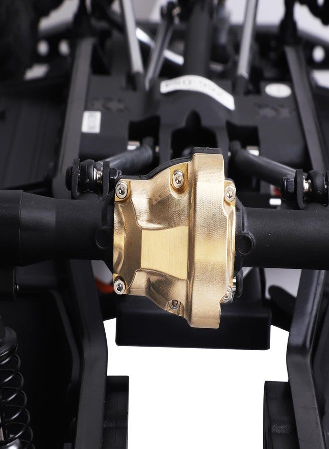 Hobbypark Brass Axle Diff Cover Differential Heavy Weight (Front & Rear) for Redcat Gen8 Scout II 1/10 RC Crawler Car (2-Pack) - Image 5