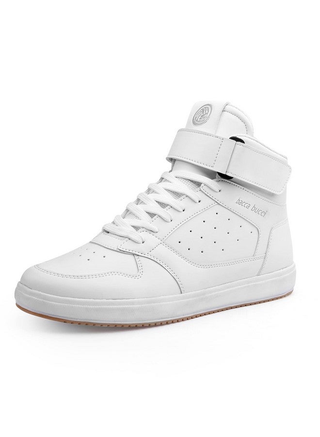 Bacca Bucci Mens Tiger White Sneaker - 9 UK (BBMH9040) - Image 1