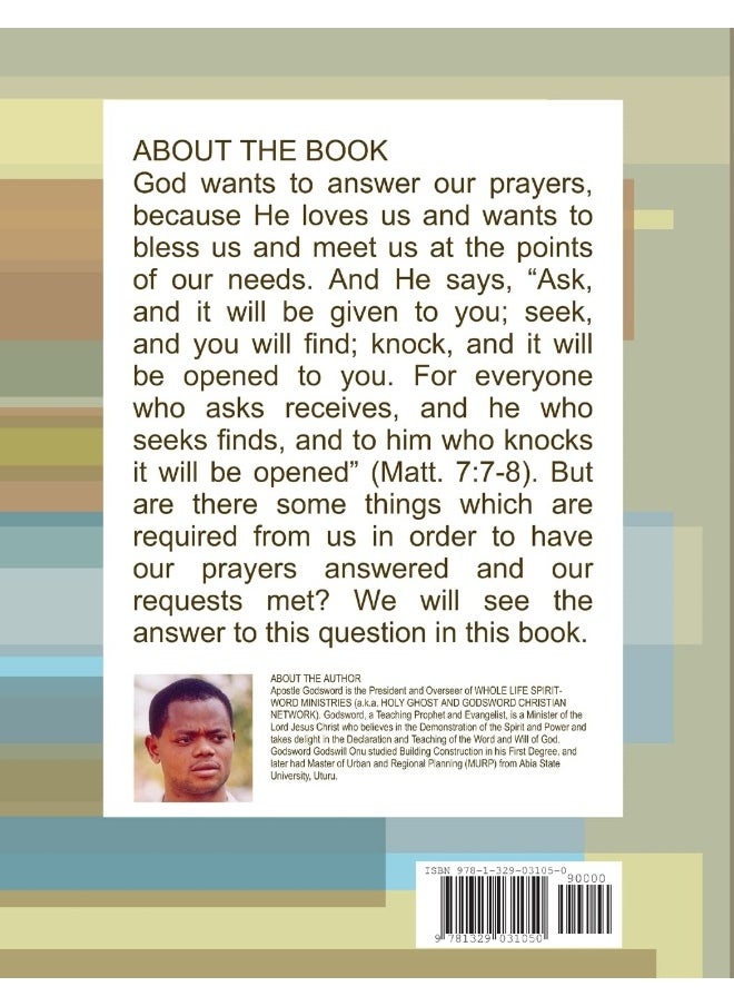 CONDITIONS FOR ANSWERED PRAYERS  - Image 2