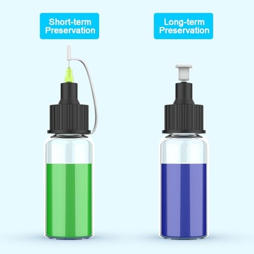 Actekart Airbrush Nozzles and Bottles Kit - 150pc Disposable Needles (0.2, 0.3, 0.5mm) with 3 Paint Bottles & 1 Spray Module | Compatible with TK-AB0077/TK-AB0078 No-Clean Airbrush - Image 3