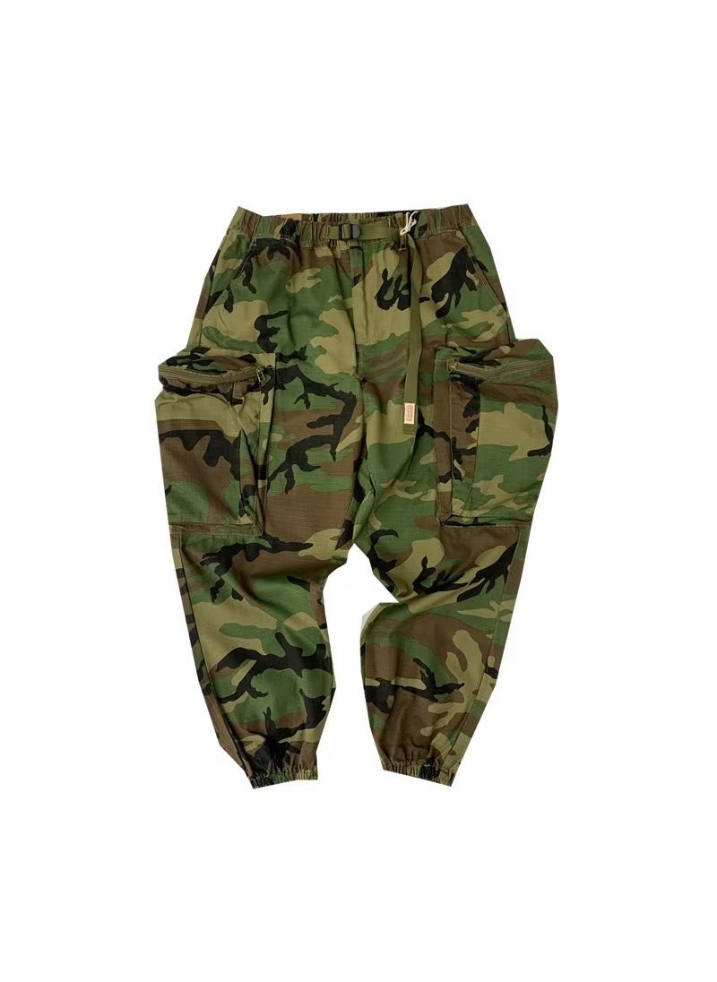 Generic - New Tactical Camouflage Multi-Functional Cargo Pants Mens Loose-Fit Casual Brand Outdoor Harem Trousers 8832 camouflage - Image 1