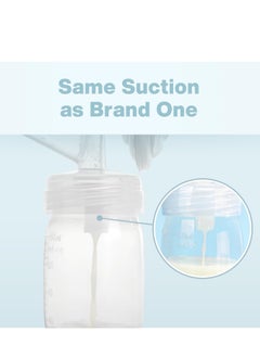 KASTWAVE 8 Pcs Papablic Duckbill Valves and Backflow Protector - Compatible with Spectra S1, Spectra S2, Spectra 9 Plus Breast Pumps. Not Original Spectra Pump Parts. BPA/DEHP Free  - Image 3