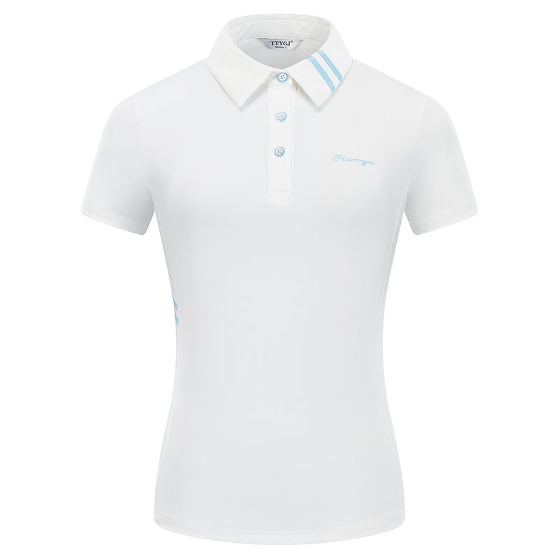 TTYGJ Golf Clothes Women's Summer Top Short-sleeved T-shirt Ball Clothes Quick-drying Clothes Women's Casual Sportswear - Image 1