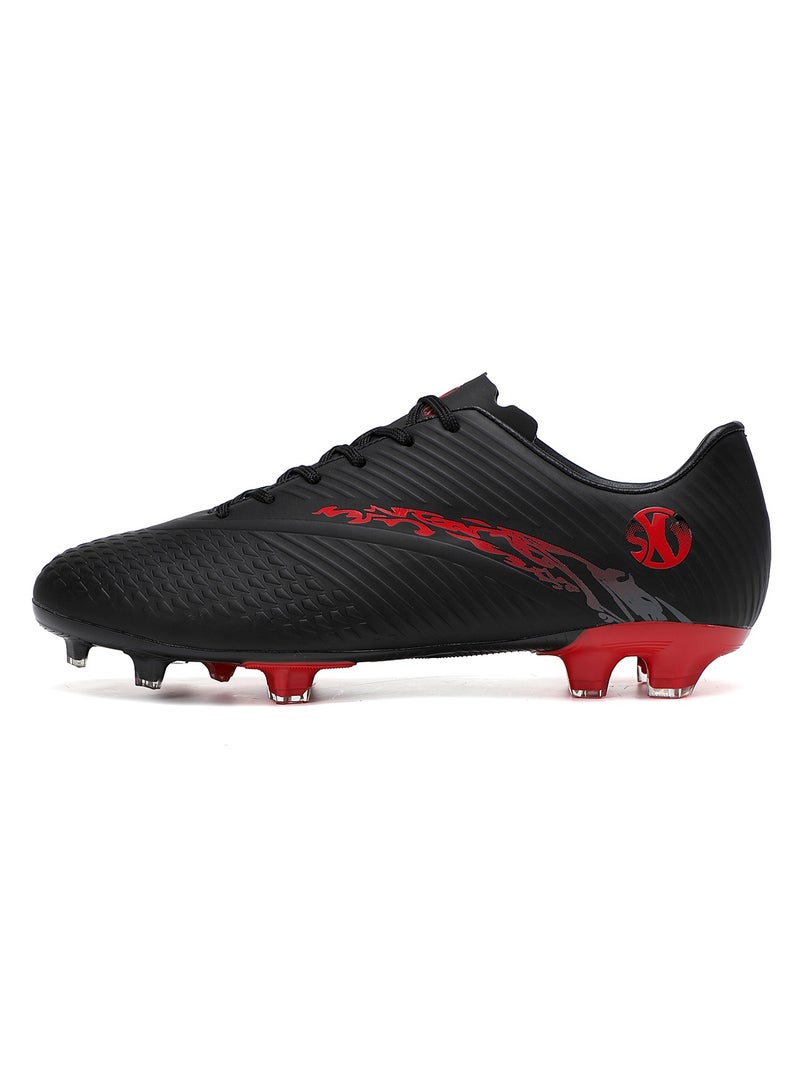 Sky View Children's Firm Ground Soccer Shoes boys girls Spikes FG sole cleats indoor Outdoor Football Anti-slip Spikes Lightweight Breathable Baseball  Football - Image 2