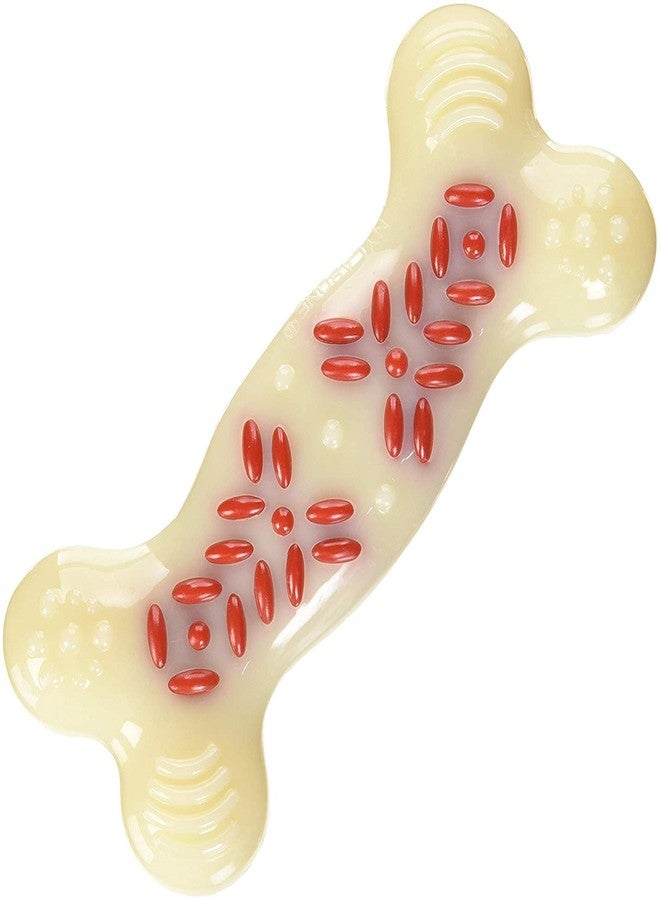 Nylabone Power Chew Action Ridges Chew Toyfor Dogs, Dog Toys for Aggressive Chewers, Bacon Flavor, X-Large - 50+ lbs. (1 Count) - Image 1