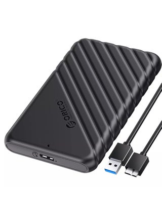 حاوية محرك أقراص ثابتة خارجي مقاس 2.5 بوصة USB 3.0 إلى SATA III لـ 7 مم و9.5 مم SATA HDD SSD أداة مجانية [يدعم UASP] أسود (25PW1-U3) - pzsku/Z88EFFF197417BE974C13Z/45/_/1723754540/008cf2cf-109d-4442-9644-f68a9d0e03c2
