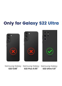 General The case is compatible with the Galaxy S22 Ultra Protective Case Ring, the Case with 360° Magnetic Swivel Stand, the TPU Flexible Frame, the Hard PC Back, and Scratch Resistant Shock Absorption  - Image 2