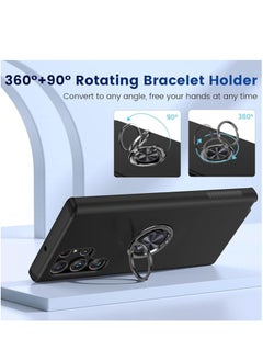 General The case is compatible with the Galaxy S22 Ultra Protective Case Ring, the Case with 360° Magnetic Swivel Stand, the TPU Flexible Frame, the Hard PC Back, and Scratch Resistant Shock Absorption  - Image 3