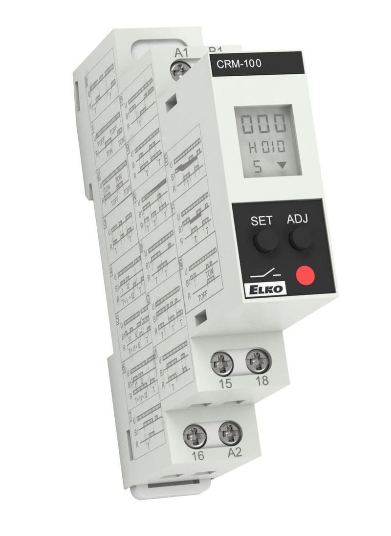 ELKO EP - Multifunction time relay with LCD display CRM - Image 1