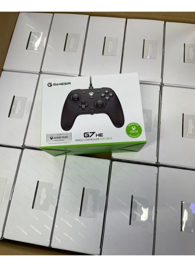 General - Classic Gamepad GameSir G7HE Wired Xbox Gaming Controller Officially licensed Controller for Xbox Series X/S Xbox One Windows 10/11 PC Plug and play Video Game Controller with Hall Effect Sticks - Image 1