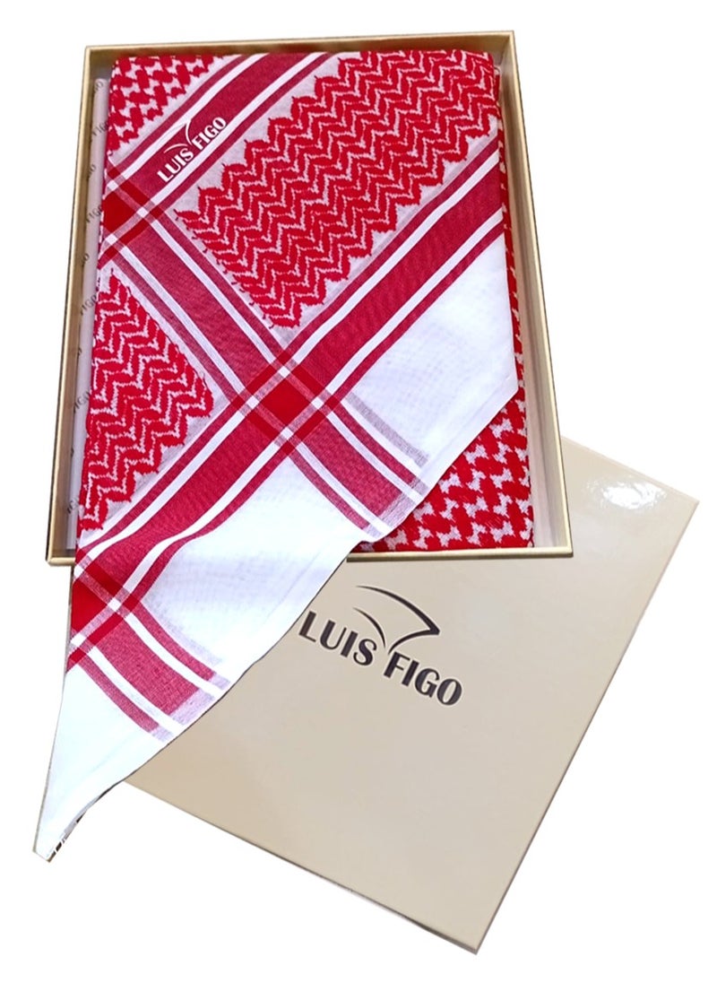 LUIS FIGO - Shemagh Red Excellent Material - Image 1