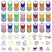 Fainne 24 Pcs Teacher Stamp for Classroom Self Inking Rubber Sorted Review Picture Stamps Bulk for Motivation Boy Girl Teacher Comments Student Homework for Education Back to School GiftsSweet - Image 3