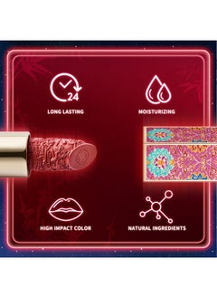 CATKIN Catkin Semi-Matte Lipstick Hydrating High Impact Color Infused with Vitamin E and Avocado Oil Smooth Soft Texture Long Lasting Matte Finish 129  - Image 4