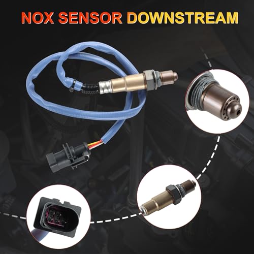 INGKAN 670009076 670009075 Up Downstream O2 Oxygen Sensor 4Pcs Fits for Maserati Ghibli Levante Quattroporte 2013 2014 2015 2016 2017 2018 2019 2020 3.0 3.8 4.7L OE 670002199 670004022 - Image 4