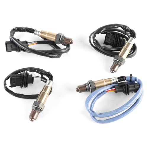 INGKAN 670009076 670009075 Up Downstream O2 Oxygen Sensor 4Pcs Fits for Maserati Ghibli Levante Quattroporte 2013 2014 2015 2016 2017 2018 2019 2020 3.0 3.8 4.7L OE 670002199 670004022 - Image 1