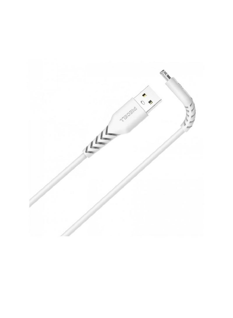 بايسيل كيبل ايفون 120 سم ماركة بيسيل الامريكية معتمد من ابل جلد ابيض - Image 2