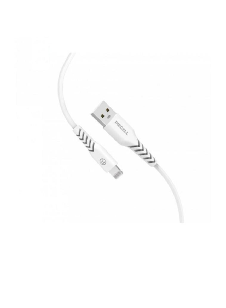 بايسيل كيبل ايفون 120 سم ماركة بيسيل الامريكية معتمد من ابل جلد ابيض - Image 3