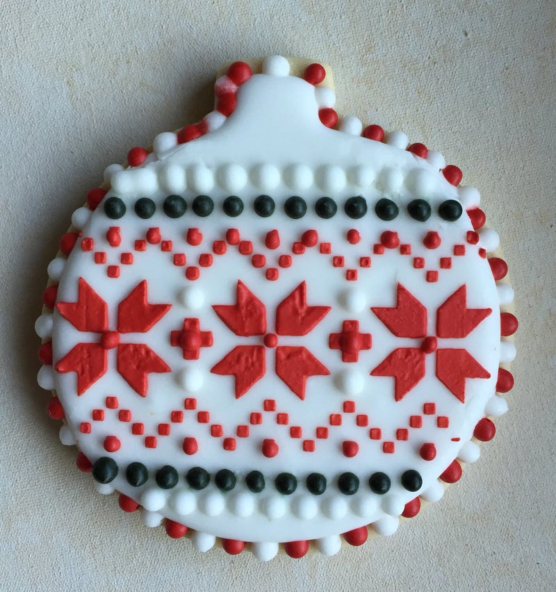 Designer Stencils Fair Isle Pattern Cookie and Craft Stencil by Designer Stencils - Image 2