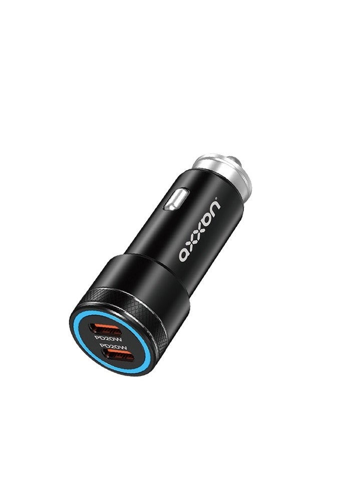 AXXAN 40W USB-C Two Ports Car Charger  - Image 1