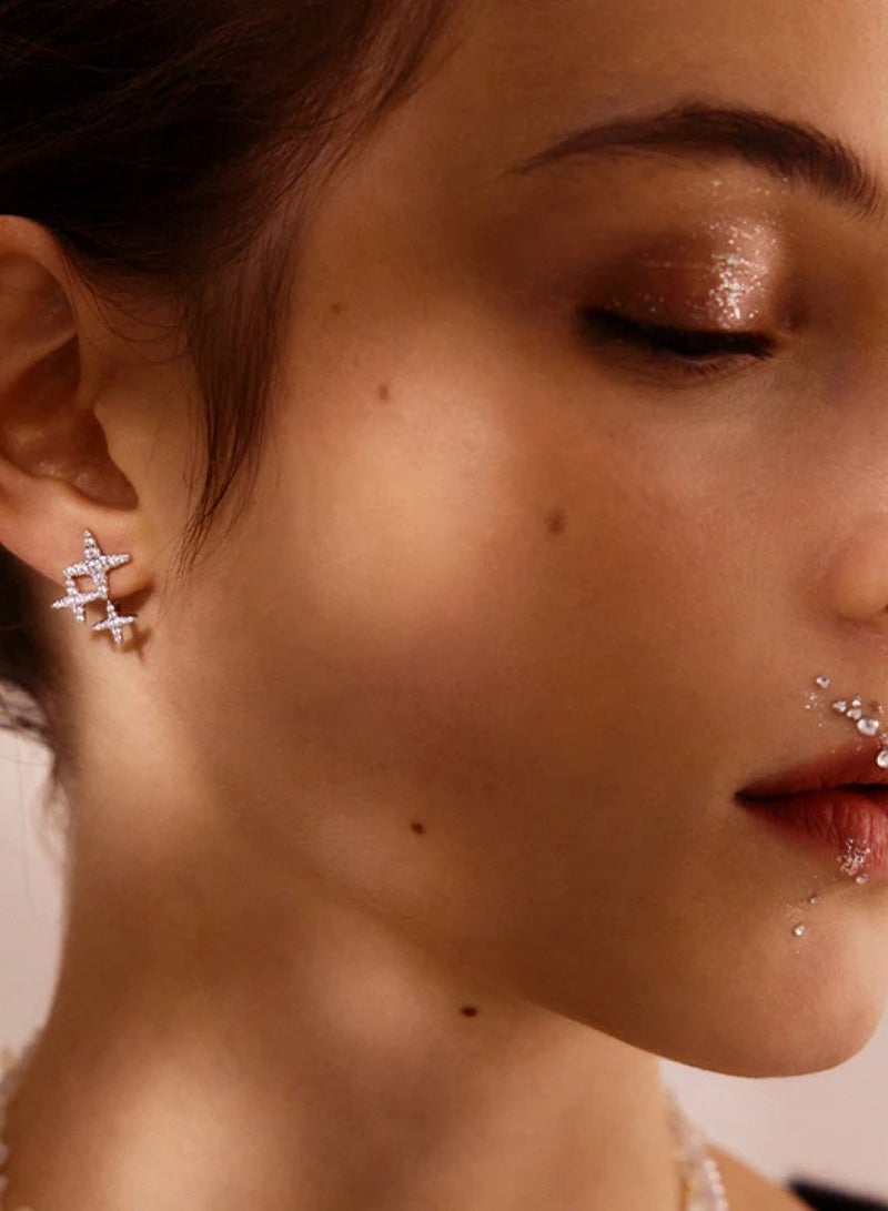 هيفانج أقراط على شكل نجمة - Image 2