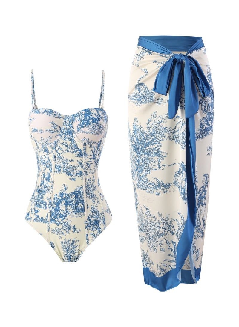 KUYING New One-Piece Conservative Swimsuit - Image 1