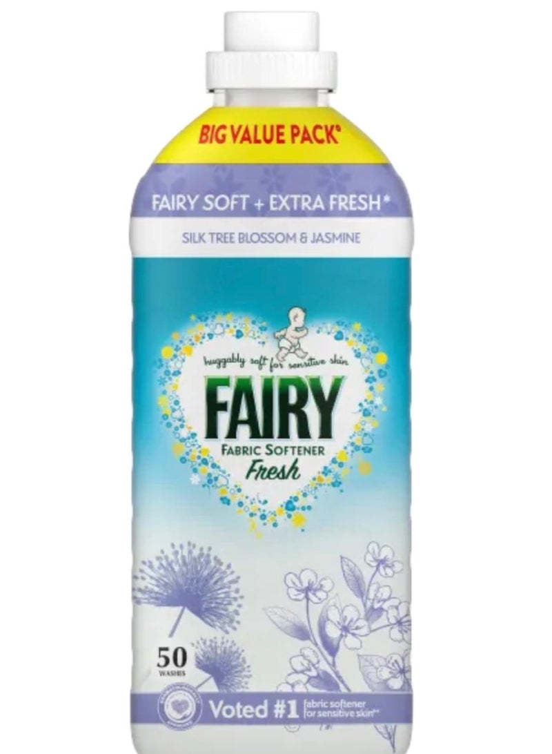 FAIRY FABRIC CONDITIONER SILK TREE BLOSSOM & JASMIN 50 WASHES 1.65 kg