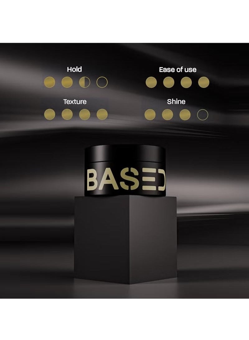 Based Pomade for Men, Quality Hair Care with Medium Hold, Natural Shine & Fragrance, Easy to Apply & Great for All Hair Types, Hydrating and Nourishing Pomade - Image 3