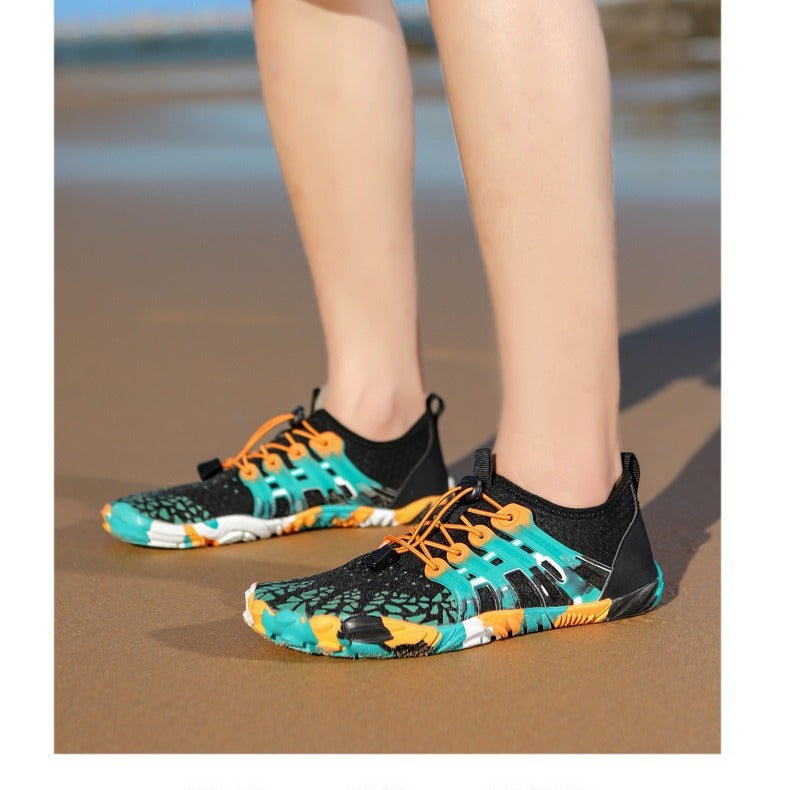 12 Colors New Men''s and Women''s Non-Slip Water Shoes Quick-Drying Barefoot Shoes Diving Wading Shoes Surfing Beach Shoes Fitness Shoes - Image 4