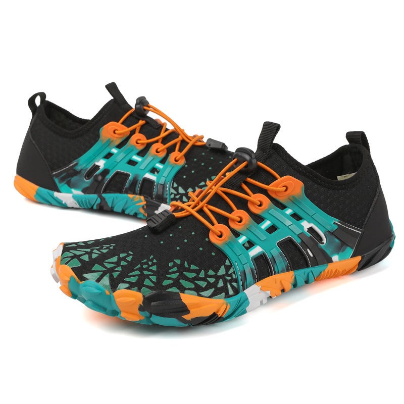 12 Colors New Men''s and Women''s Non-Slip Water Shoes Quick-Drying Barefoot Shoes Diving Wading Shoes Surfing Beach Shoes Fitness Shoes - Image 1