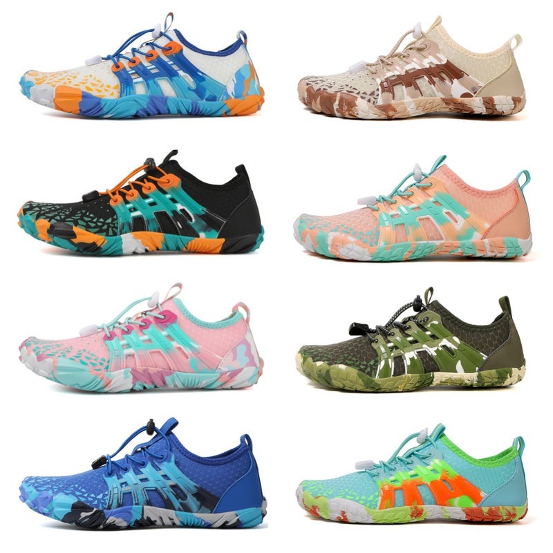 12 Colors New Men''s and Women''s Non-Slip Water Shoes Quick-Drying Barefoot Shoes Diving Wading Shoes Surfing Beach Shoes Fitness Shoes - Image 2