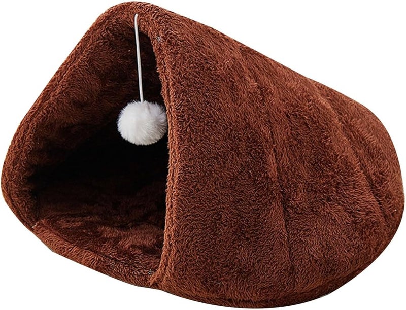 Ivory Teepee Pet Tent Soft Washable Bed For Small Dogs And Indoor Cats - Image 1