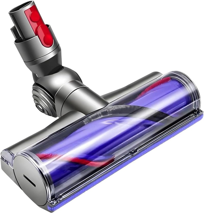 Odashen Odashen Direct Drive Cleaner Head Turbine Floor Tool for Dyson V7 V8 V10 V11 V15 Cyclone Cordless Vacuum Cleaner Motorhead Cleaner Head Brush Turbine Tool Direct Drive Cleaner Head 