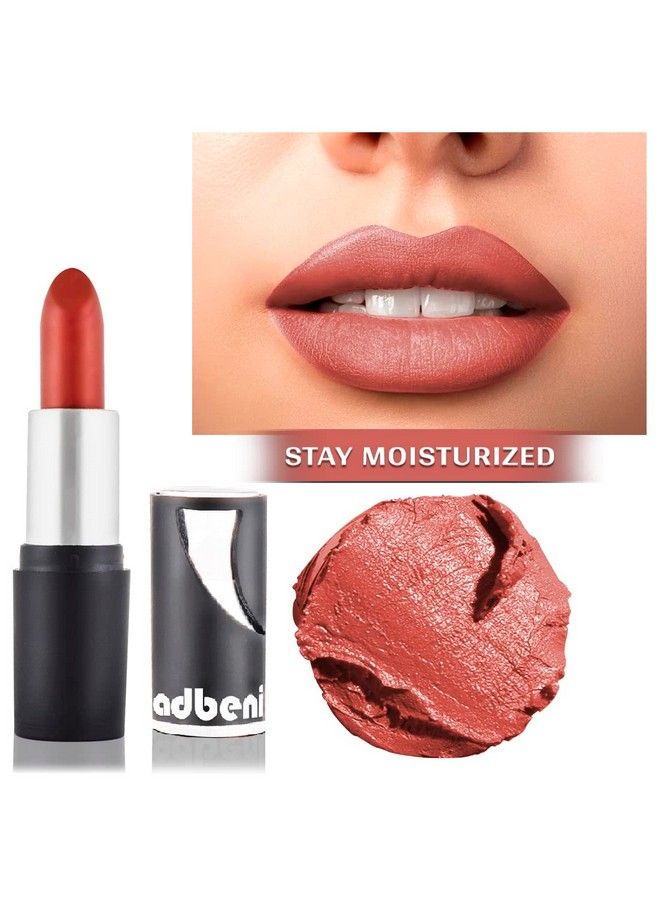 adbeni Causal Set Color Lipstick 4.5G Each ; Superfine Finish Formula Long Lasting & Moisturising ; One Swipe Pigmentation Shade 05 & Shade 11 (Pack Of 2)  - Image 3