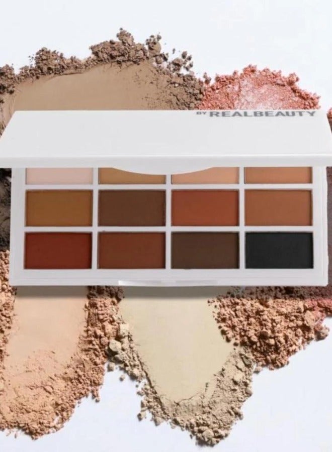REALBEAUTY Real Beauty 12-Color Eyeshadow Palette – An Artistic Touch for Your Eyes - Image 2