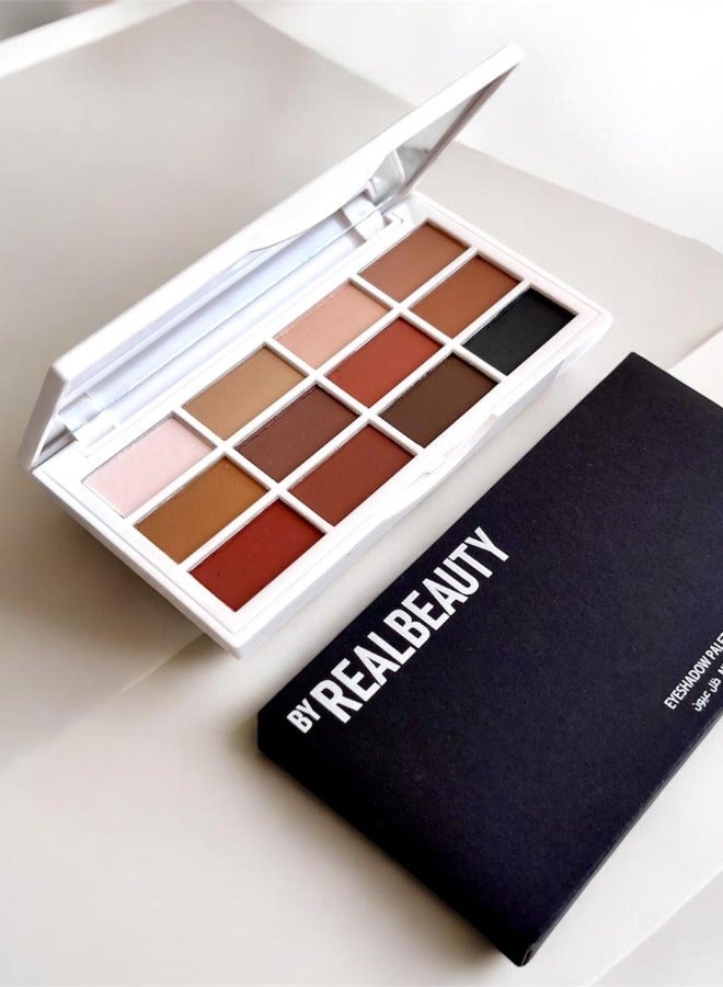 REALBEAUTY Real Beauty 12-Color Eyeshadow Palette – An Artistic Touch for Your Eyes - Image 4