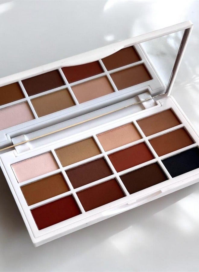 REALBEAUTY Real Beauty 12-Color Eyeshadow Palette – An Artistic Touch for Your Eyes - Image 3