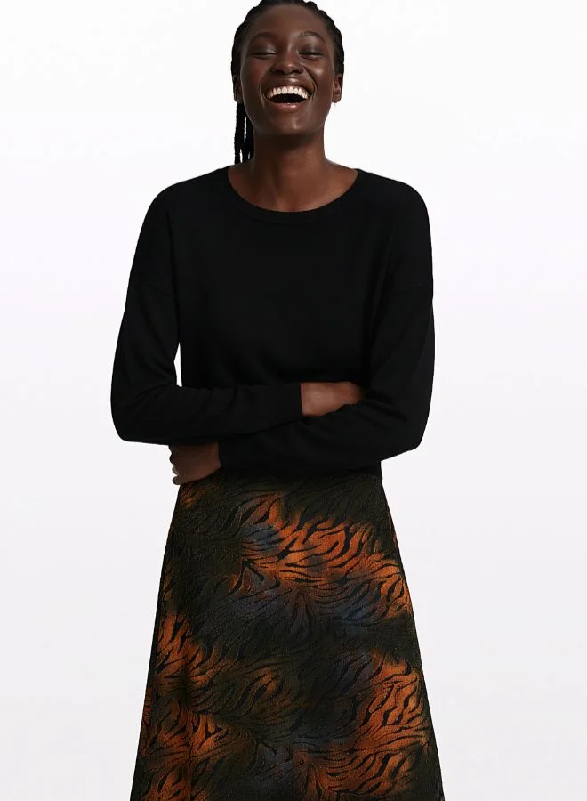 ديسيجوال فستان 2 في 1 بطبعة