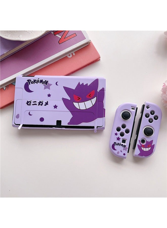 Case for Nintendo Switch Oled Gengar Cartoon Silicone Protective Cover Anti-fall Game Console Switch Shell Boy Gifts  - Image 4