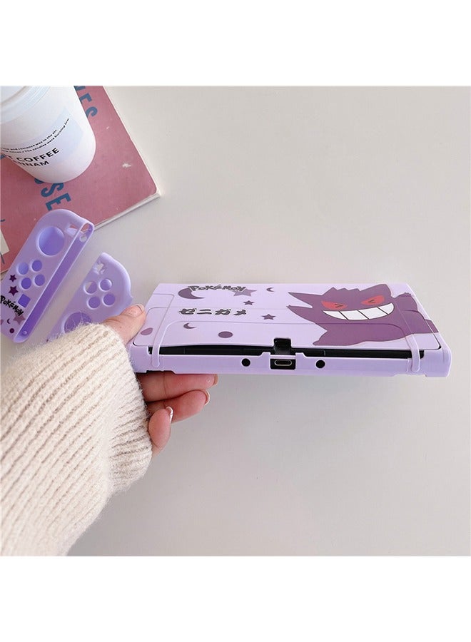 Case for Nintendo Switch Oled Gengar Cartoon Silicone Protective Cover Anti-fall Game Console Switch Shell Boy Gifts  - Image 5