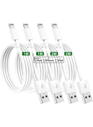 USB A TO L 4Pack(2*1m+2*2m)