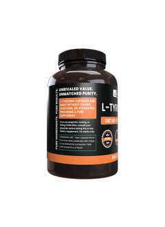 PURE ORIGINAL INGREDIENTS PURE ORIGINAL INGREDIENTS L-Tyrosine (365 Capsules) No Magnesium Or Rice Fillers, Always Pure, Lab Verified  - Image 4