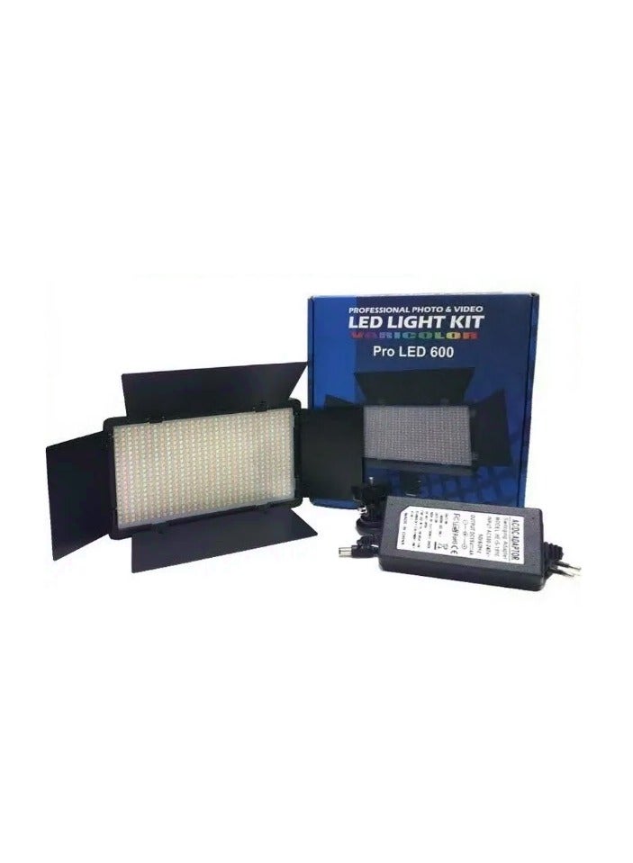 Professional Photo & Video Pro LED 600  Light Kit With battery - Image 5