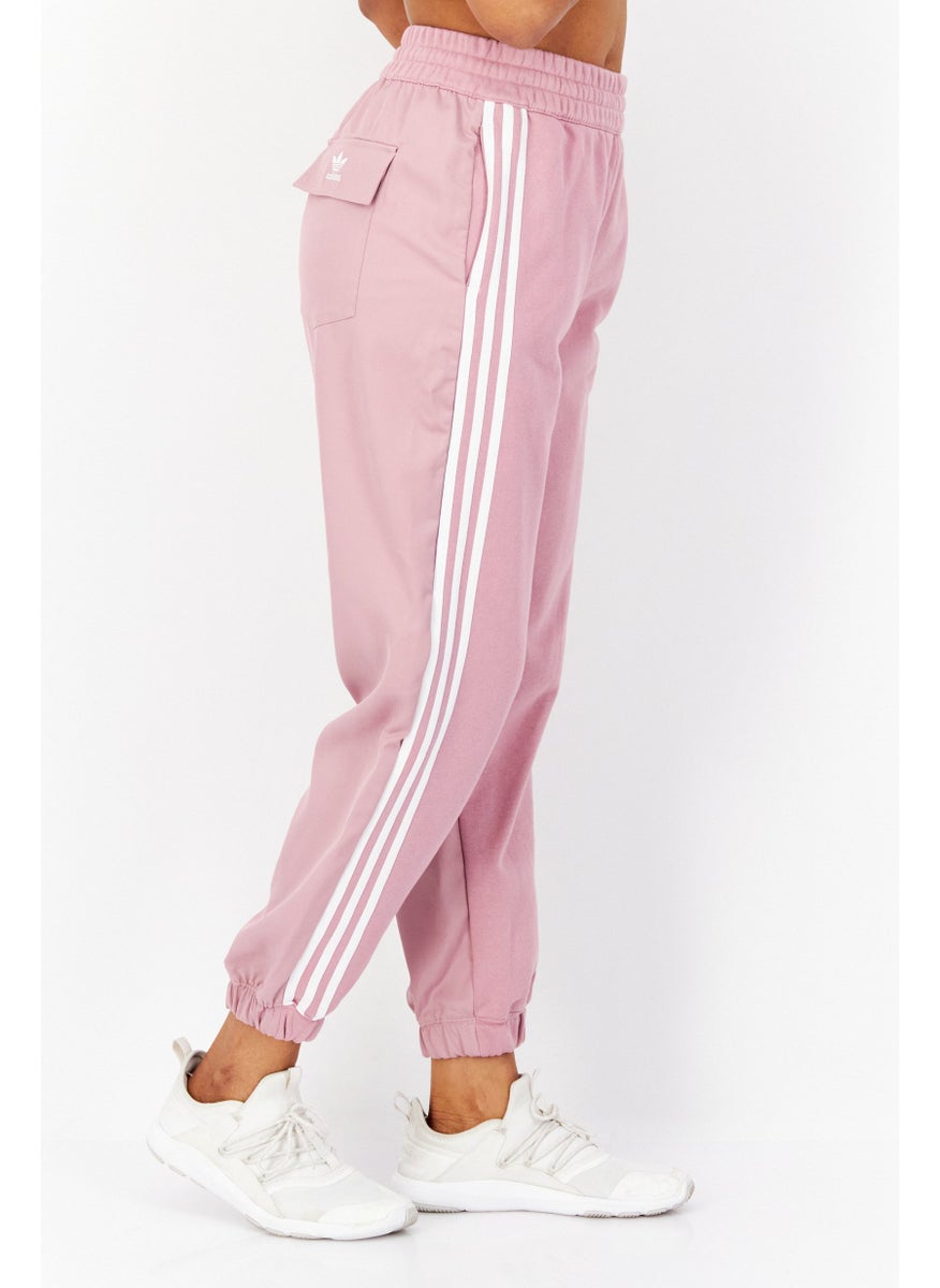 adidas Originals Women Sportswear Fit Brand Logo Training Sweatpants, Pink  - Image 4