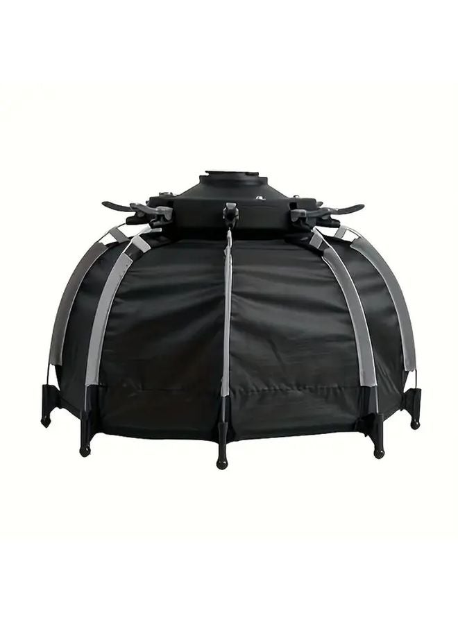 Mini Quick Release Fold Softbox For Bowens Mount Compatible With COB LED Video Light Diffuser - Image 4