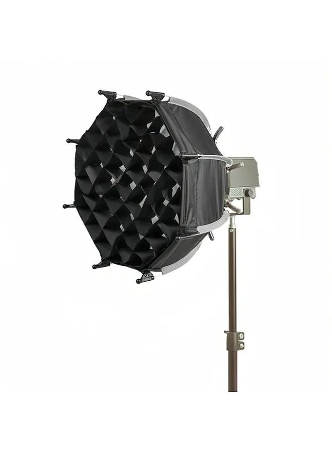 Mini Quick Release Fold Softbox For Bowens Mount Compatible With COB LED Video Light Diffuser - Image 2