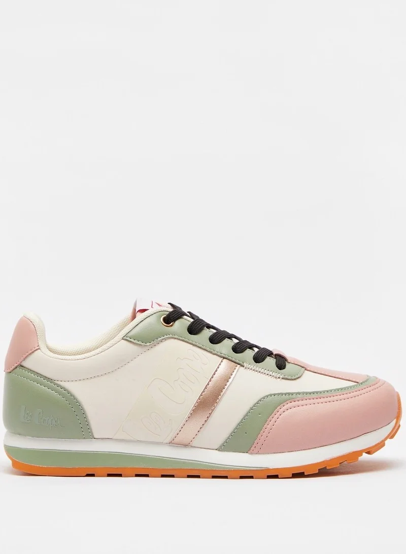 Lee Cooper Women's Solid Lace-Up Sneakers